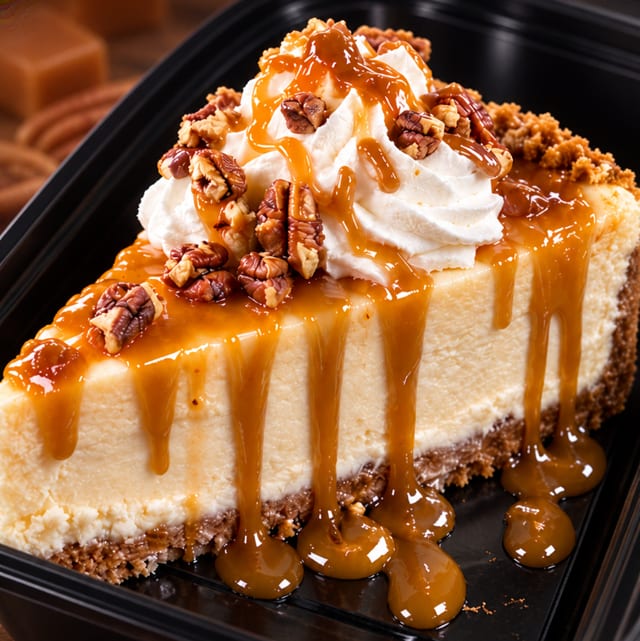 Caramel  Cheesecake.