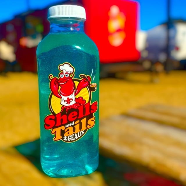 16 oz Kool-Aid/ Blu Lagoon.